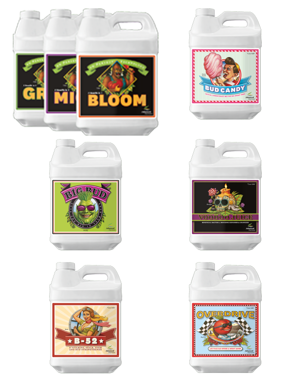 Advanced Nutrients - Einsteiger Set - Grow-Micro-Bloom