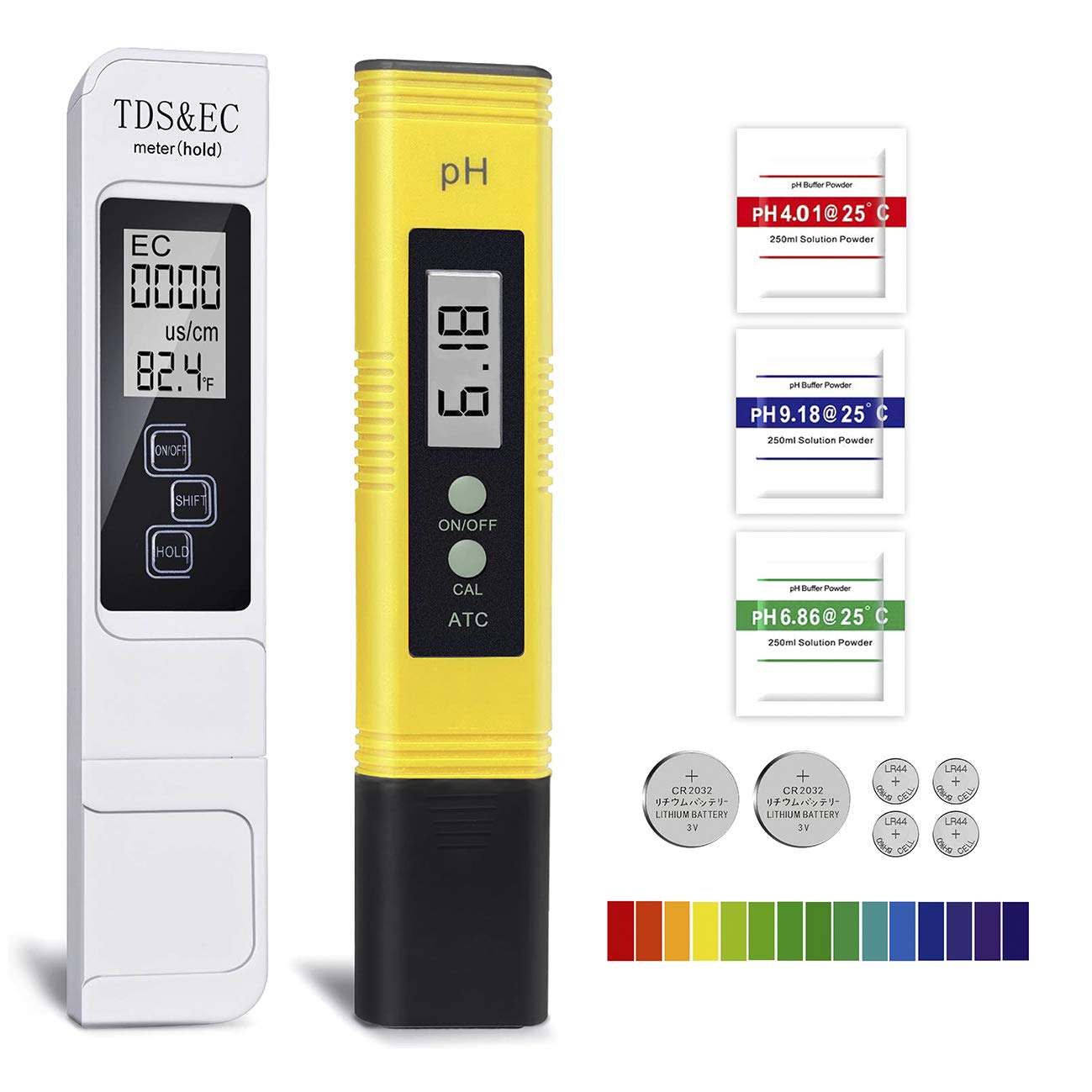 PH Messgerät, 3 in 1 TDS Messgerät Set