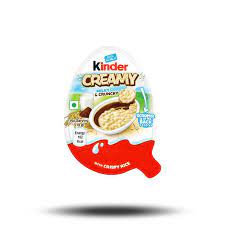 KINDER CREAMY MILK & CRUNCHY 19G