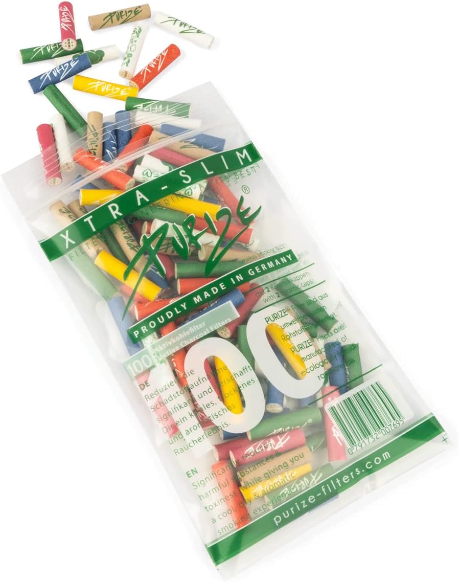 PURIZE® Beutel |100 XTRA Slim Size Aktivkohlefilter