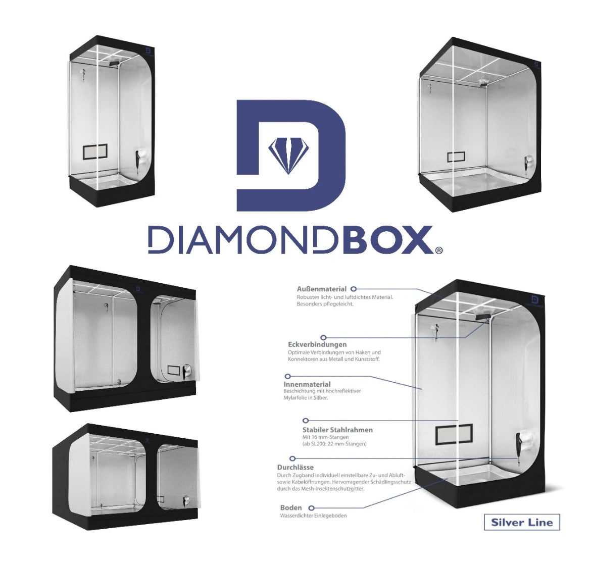 DiamondBox Silver Line SL100