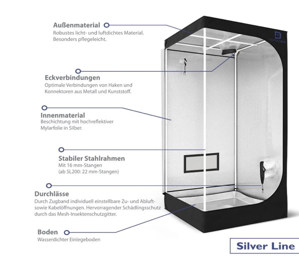 DiamondBox Silver Line SL100